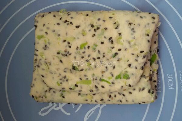 葱香苏打饼干。的做法图解7