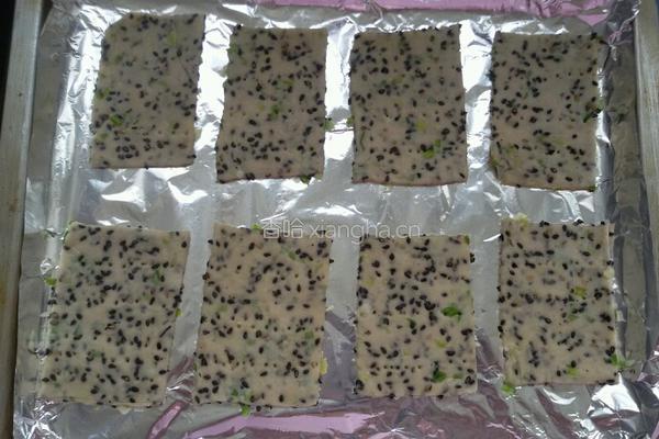 葱香苏打饼干。的做法图解9