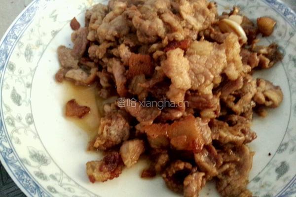 豉香香干小炒肉的做法图解4