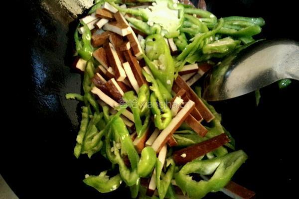 豉香香干小炒肉的做法图解5