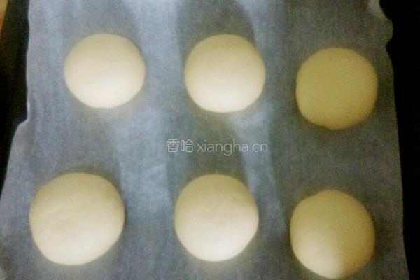 奶黄餐包的做法图解12