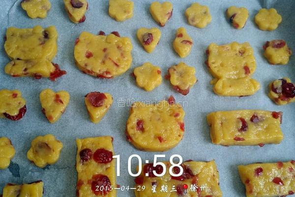 蔓越莓饼干的做法图解1