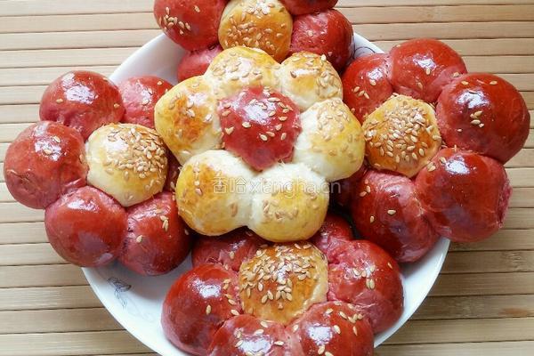 太阳花面包?的做法图解18