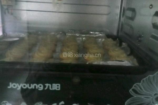 奶香曲奇饼干的做法图解8