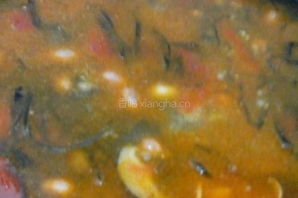 油茶（俗称面筋汤）的做法图解4