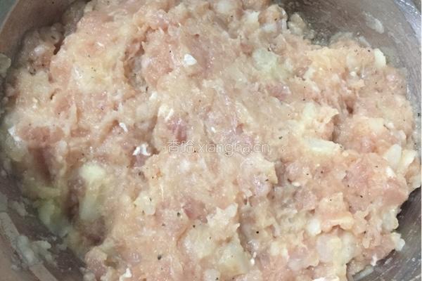 香煎土豆猪肉饼的做法图解6