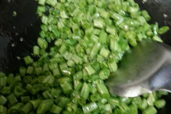 豆角饭的做法图解3