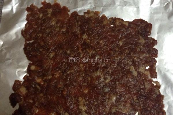 猪肉脯的做法图解1