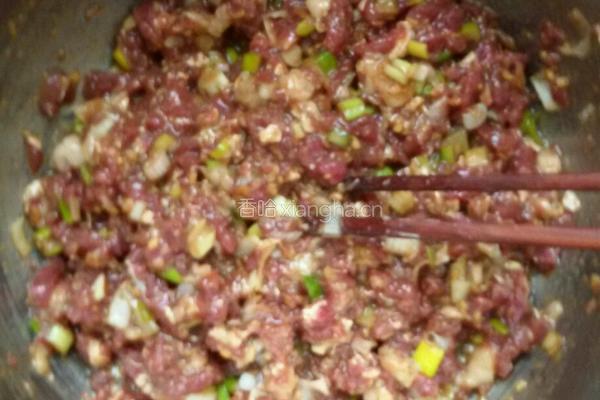 层层肉饼。的做法图解1