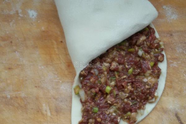 层层肉饼。的做法图解5