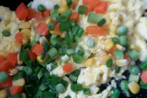什锦炒饭。的做法图解3