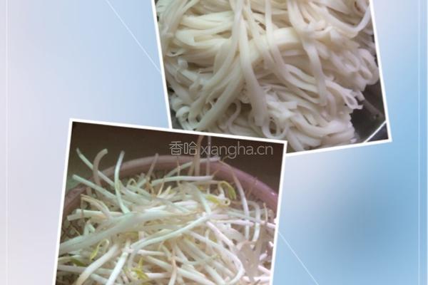 干炒牛河的做法图解2