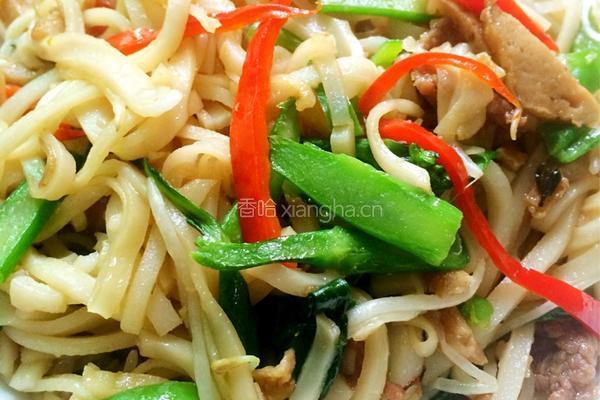 干炒牛河的做法图解10