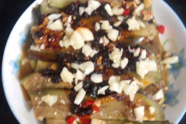 茄子扣肉的做法图解4