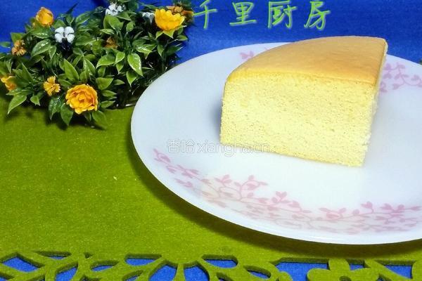 椰漿戚風蛋糕的做法图解9