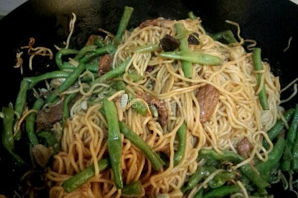 豆角焖面的做法图解11