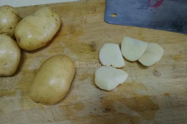 烤土豆——家常糖醋麻辣味的做法图解1