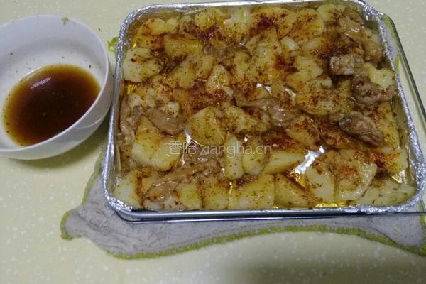 烤土豆——家常糖醋麻辣味的做法图解6