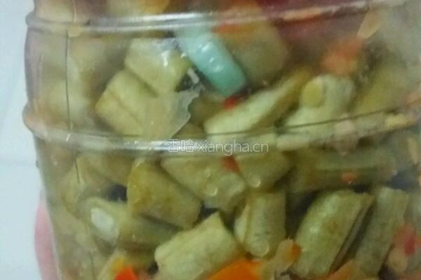 酸豆角的做法图解4
