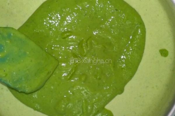 清甜到极致的豌豆慕斯的做法图解12