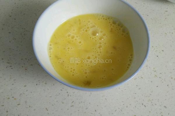 嫩蚕豆炒鸡蛋的做法图解2