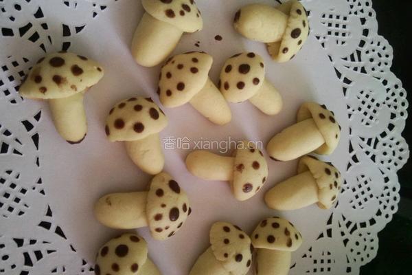 蘑菇小饼干的做法图解8