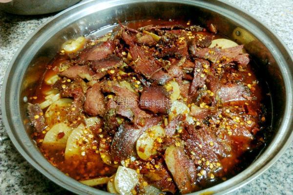 水煮牛肉火锅的做法图解6