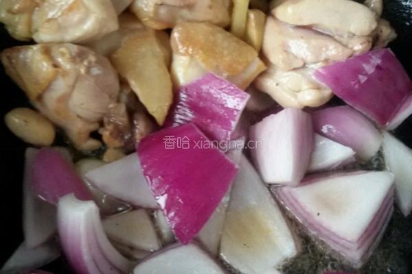 洋葱鸡腿。的做法图解6