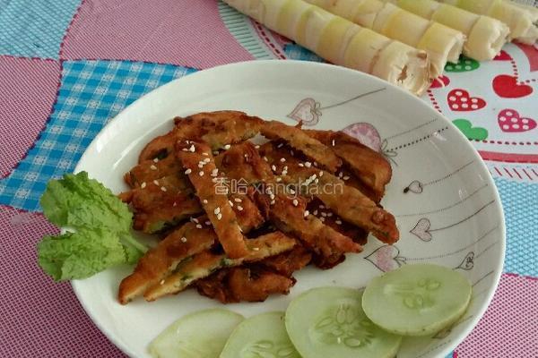 玉米火腿蔬菜饼的做法图解5