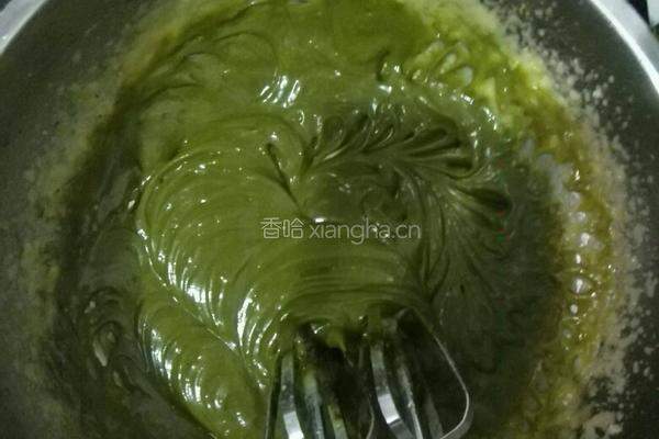 抹茶曲奇的做法图解3