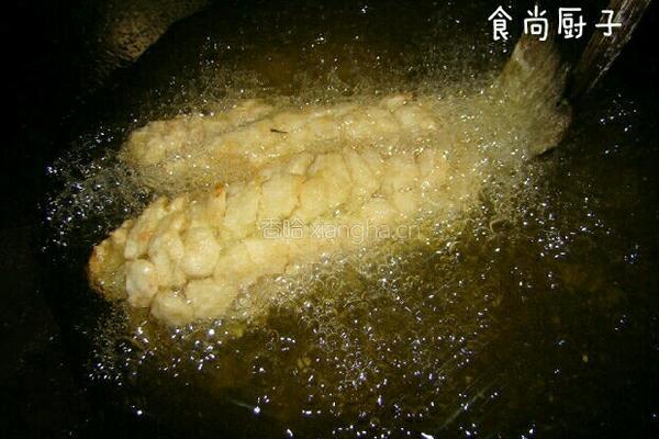 糖醋松子鱼的做法图解6