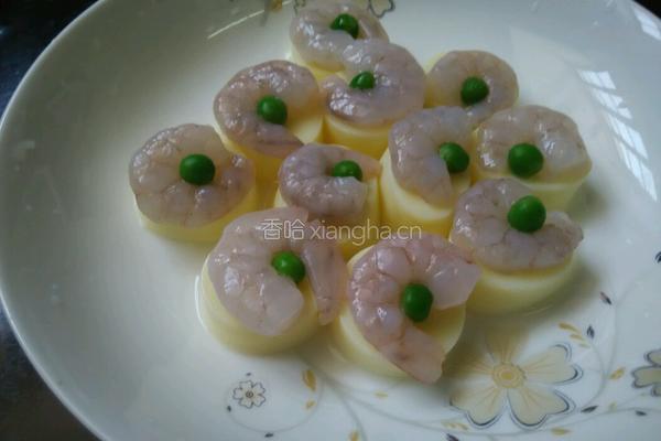 玉子虾仁的做法图解2