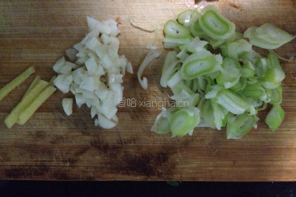 豌豆火腿的做法图解2