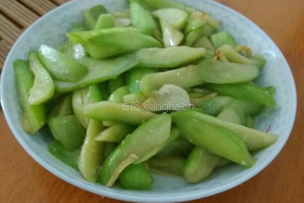 耗油清抄丝瓜