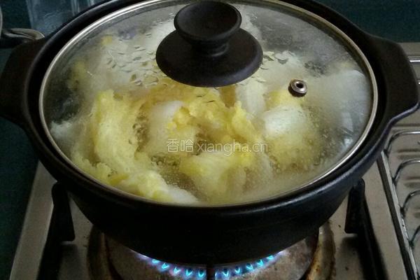 萝卜燜大白菜的做法图解5