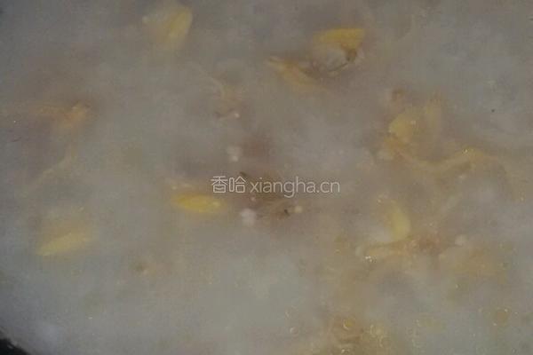 超简易懒人花蛤粥 的做法图解5