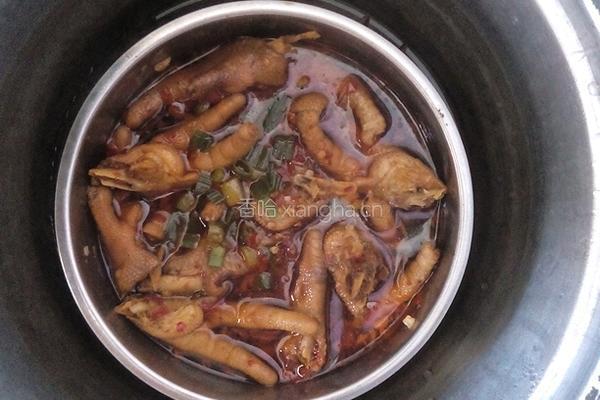 蒜香酱蒸鸡爪