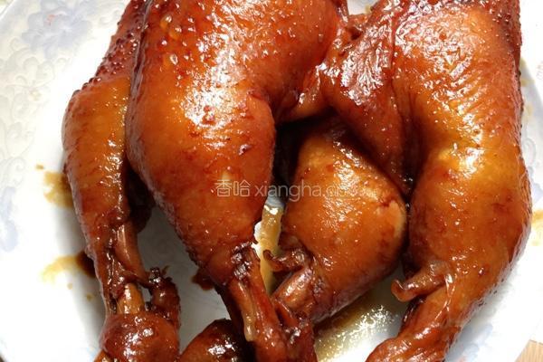 简易䜴油鸡腿的做法图解6