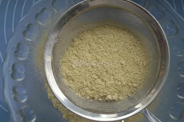 桂花绿豆糕的做法图解3