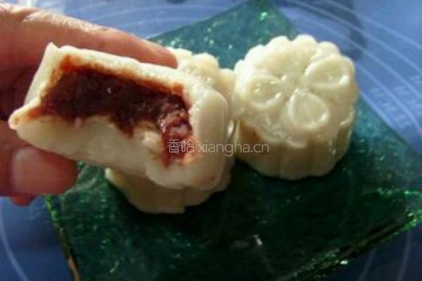 红豆糯米糕的做法图解7