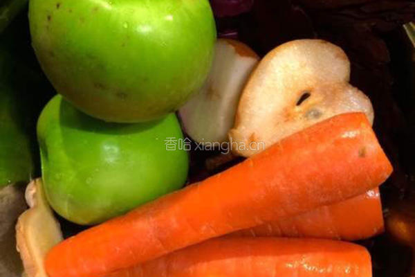 Detox Juice 清肝果汁的做法图解1