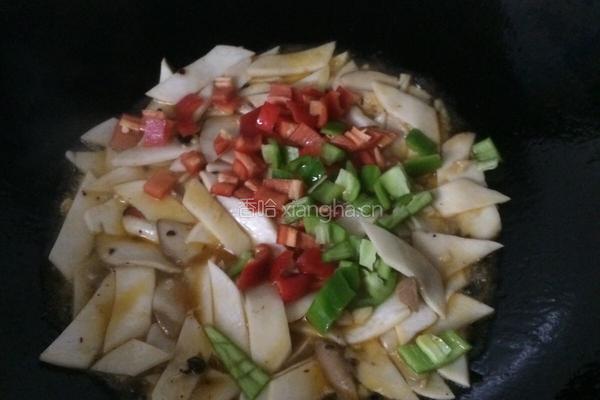 老干妈杏鲍菇的做法图解6