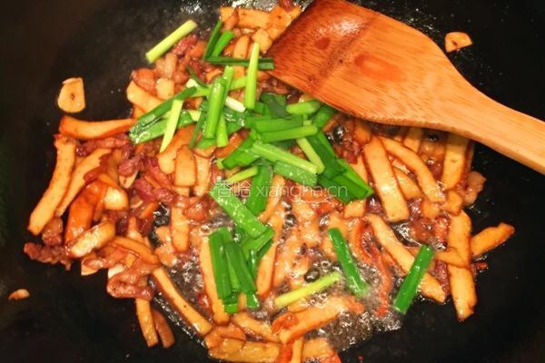香干炒肉丝的做法图解6