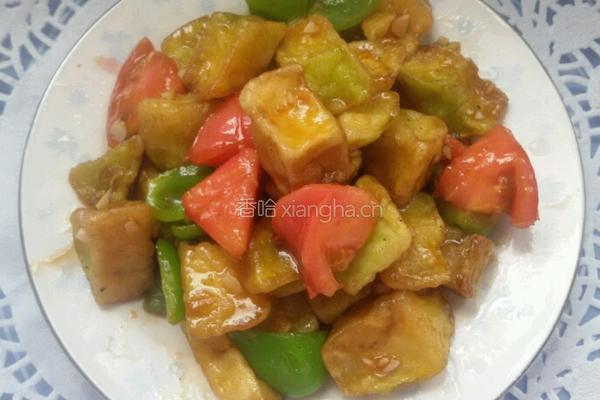 烧脆皮茄子。的做法图解8