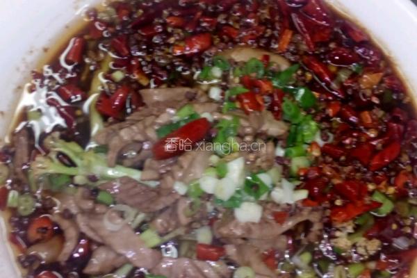 椒麻腰花的做法图解4