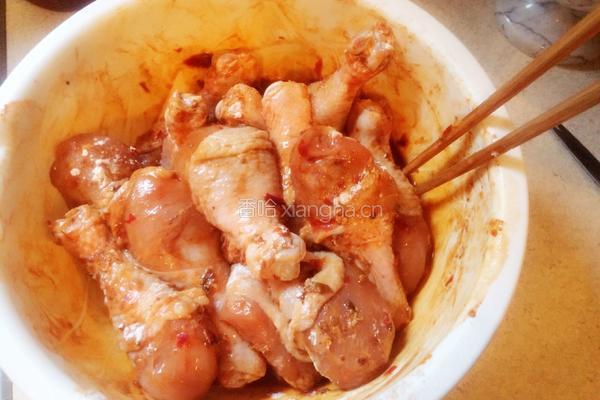 烤鸡腿?的做法图解2