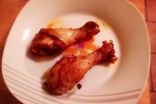 烤鸡腿?的做法图解6