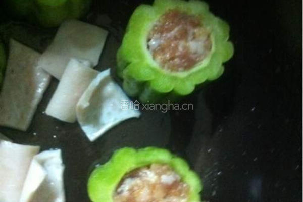 酿苦瓜的做法图解6