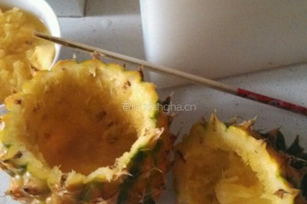 菠萝饭的做法图解1