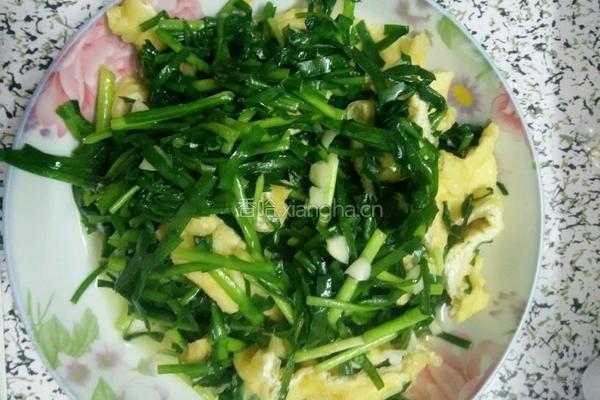 韭菜炒豆腐干的做法图解5